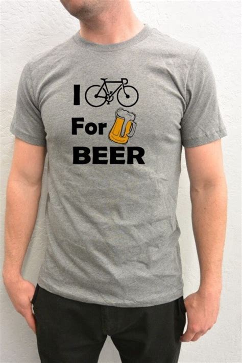 Bicycle T Shirt I Bike For Beer Road Bike Cycling T Shirt In Athletic