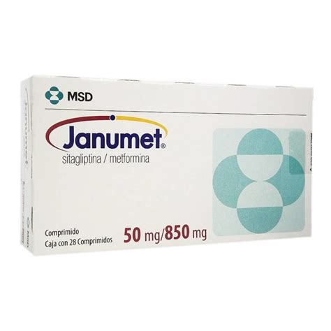 Janumet 50 Mg 850 Mg 28 Comprimidos Walmart