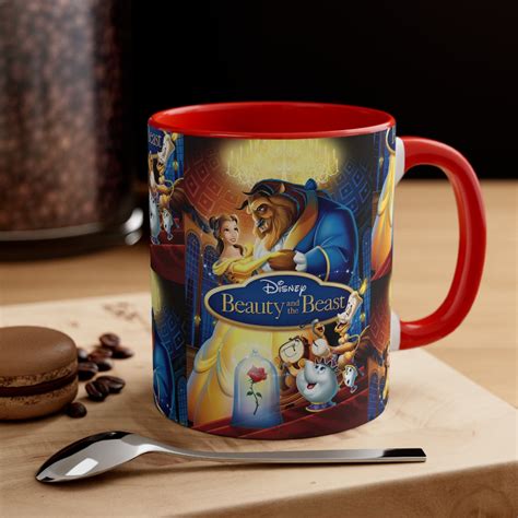 Beauty And The Beast Mug Beauty And The Beast Coffee Mug Disney Movie