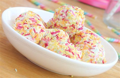 Recipe Gluten Free Cookie Dough Sprinkles Balls The Little Bakery Of Happiness