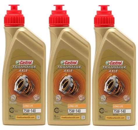 Castrol Transmax Axle Long Life W X L Liter Motoroeldirekt At