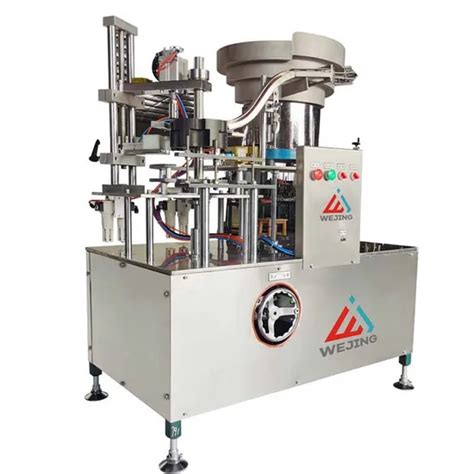 Automatic Aerosol Aluminium Can Filling Sealing Machine For Aerosol