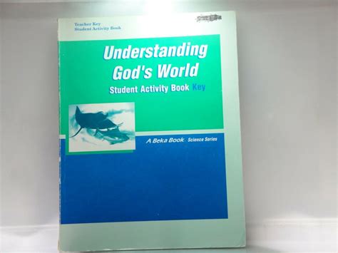 Abeka Book Understanding Gods World Student Activity Teacher Key