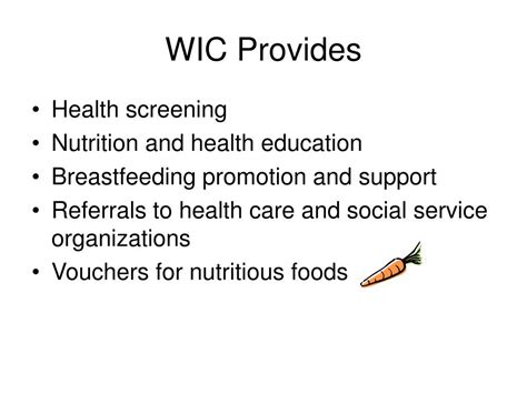 Ppt Access To Healthy Foods Among Wic Families Powerpoint