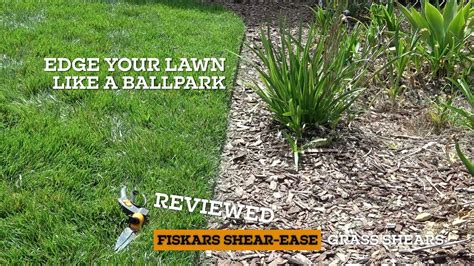 Fiskars Shear Ease New Improved Grass Shears Review Youtube