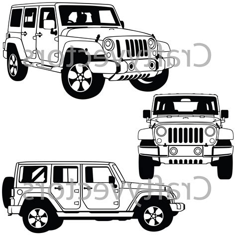 Jeep Wrangler Logo Vector at GetDrawings | Free download