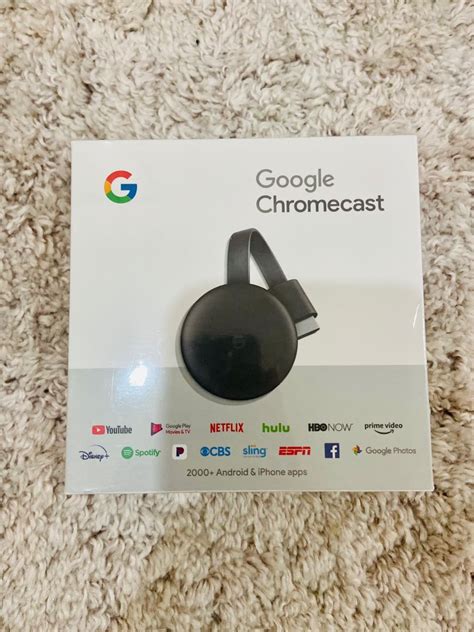 Google Chromecast Rd Gen Tv Home Appliances Tv Entertainment