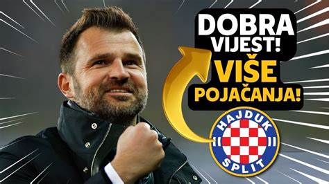 Hitno Jo Jedna Izvrsna Vijest Dolazi Hajduk Split Dnevne Novosti