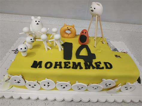 Fluff Kinda Late But Heres My Bday Cake Rbattlecats