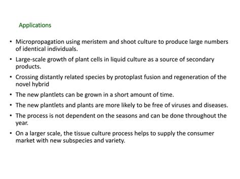 Plant Tissue Culture Pharmacognosy And Phytochemistry I Unit 3 PPT