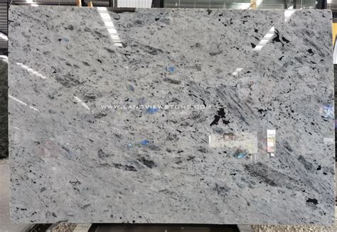 Labradorite White Granite Slabs Ice Blue Madagascar Labrador Bianca