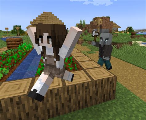 Omnix Girl Villagers Screenshots Minecraft Resource Packs Curseforge