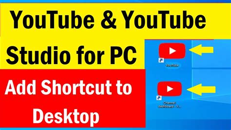 Youtube And Youtube Studio For Pc Desktop How To Create And Add