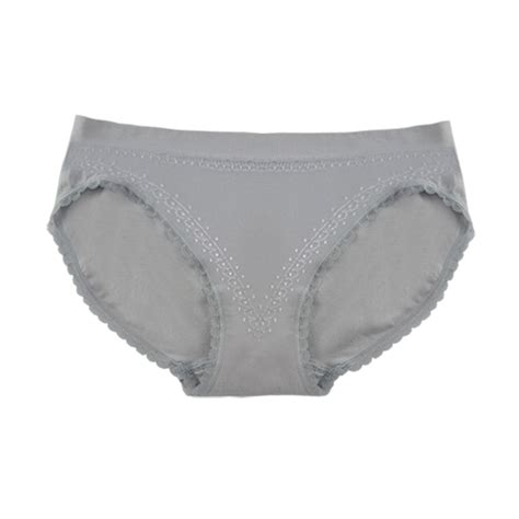 Seamless Embroidered Bikini 3 Pk 225 FEM Intimates