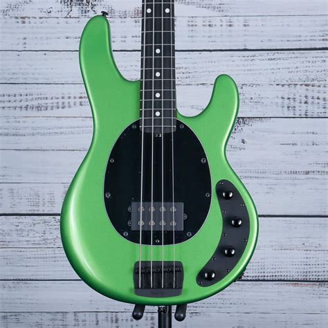 Music Man Stingray Special H 4 String Bass Kiwi Green Reverb