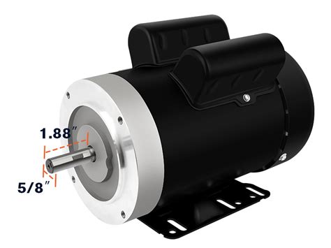 3hp Electric Motor Air Compressor Motor 3450 Rpm Single Phase Motor