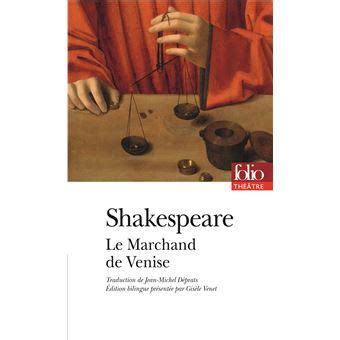 Le Marchand De Venise Poche William Shakespeare Jean Michel