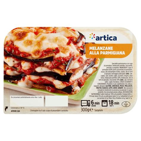 MELANZANE ALLA PARMIGIANA ARTICA GR 300 Tigros