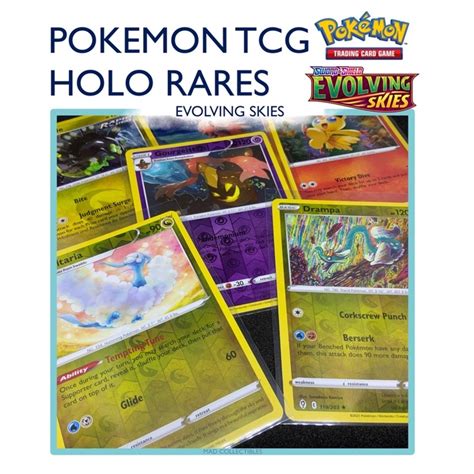 Pokemon Tcg Singles Evolving Skies Holo Rare Cards Altaria Drampa