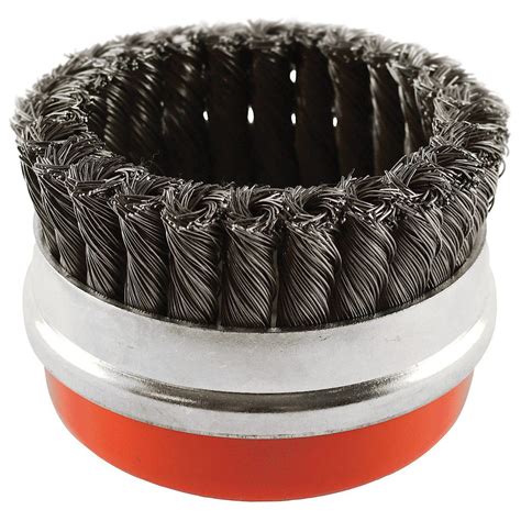 Abracs Twist Knot Wire Cup Brushes Pack Of 5 Advanced Welding Supplies