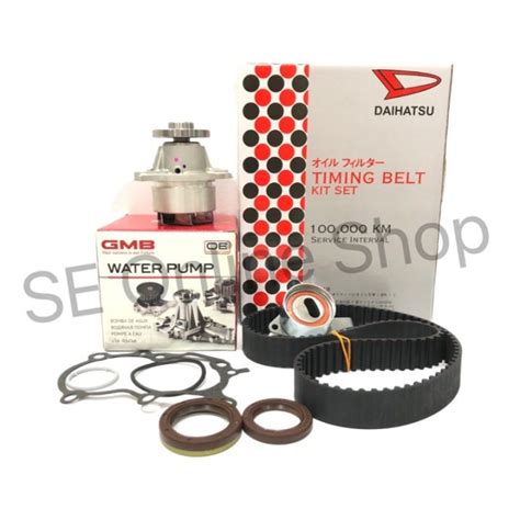 Perodua Viva 660 L5 Timing Belt Kit Set 106Y25 100k GMB Water Pump