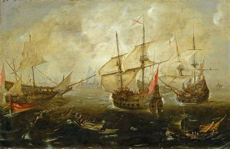 Spanish Galleon Painting at PaintingValley.com | Explore collection of ...