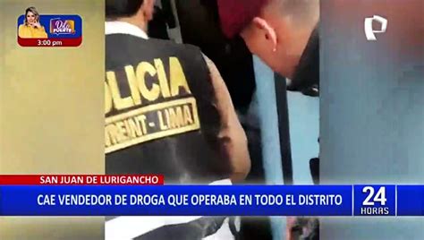 Sjl Capturan A Vendedor De Droga Que Operaba En Todo El Distrito