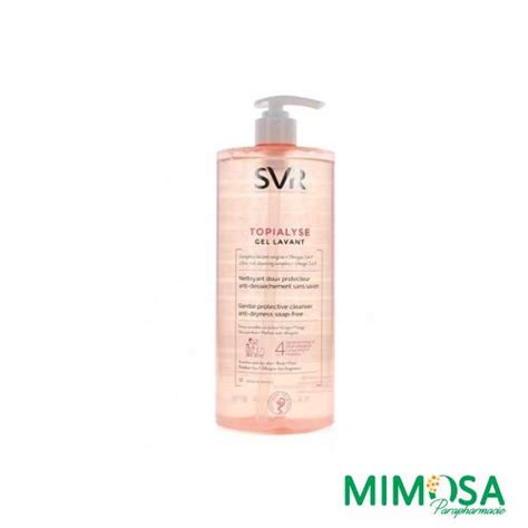 SVR TOPIALYSE GEL LAVANT FLACON POMPE 1L Paramimosa