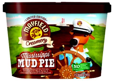 Mayfield Creamery Mississippi Mud Pie Ice Cream 48 Fl Oz Kroger