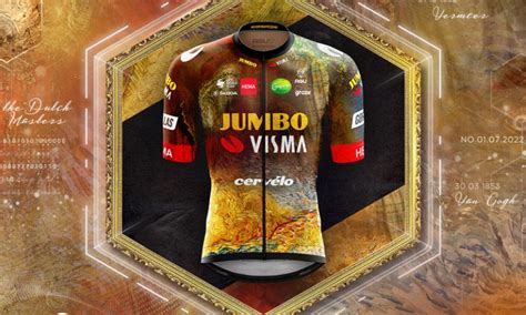 Le nouveau maillot de léquipe Jumbo Visma pour le Tour de France