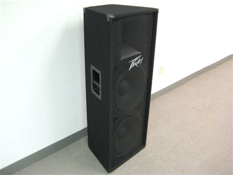 Peavey Pv 215 Dual 15 2 Way Passive Full Range Speaker 1400 Watts Peak