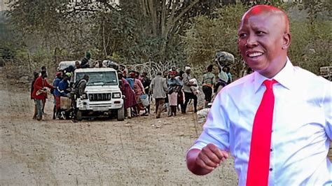 Julius Malema Shocks Zimbabweans In South Africa As He Want To Chase