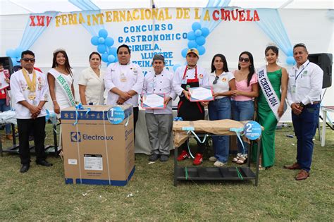 24 Intercional Feria De La Ciruela Se Llevó A Cabo El Concurso Gastronómico “ciruela Ilustre