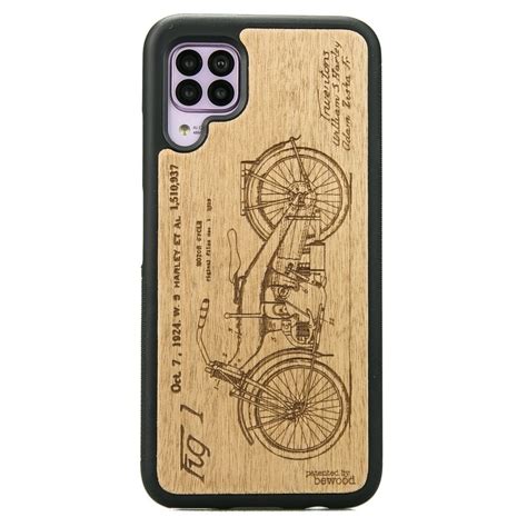 Drewniane Etui Huawei P Lite Harley Patent Aniegre