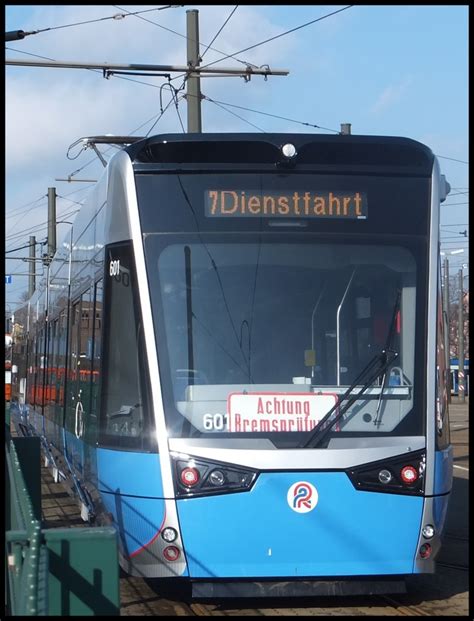 Neue Vossloh N Der Rostocker Stra Enbahn Ag In Rostock Am