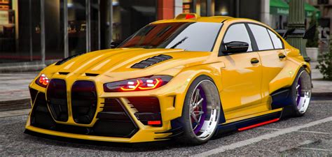 BMW M3 BXANE Widebody Custom – GTA 5 mod