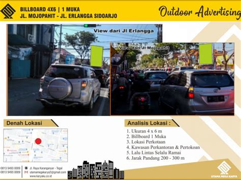 Sewa Titik Billboard Dan Baliho Di Padang Jl Adinegoro Depan Aroma