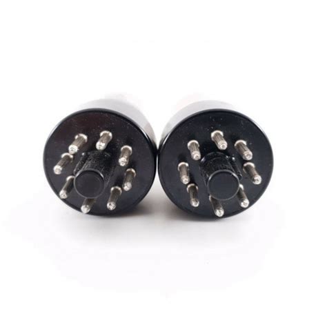 X Sn Gtb Rca Tube S Prod Black Plates Matched Pair Ck Ena