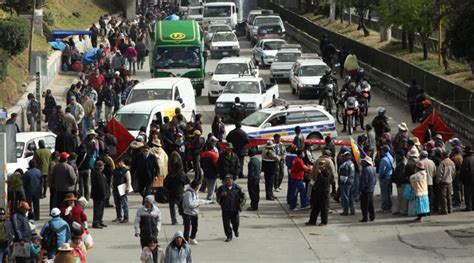 Segundo D A De Paro En El Alto