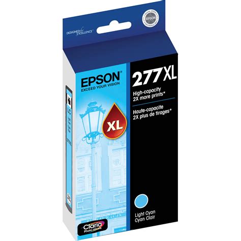 Epson 277XL High Capacity Light Cyan Ink Cartridge T277XL520 B H