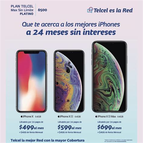 DESCUBRE Los Mejores PLANES De Telcel Para IPhone XS Max