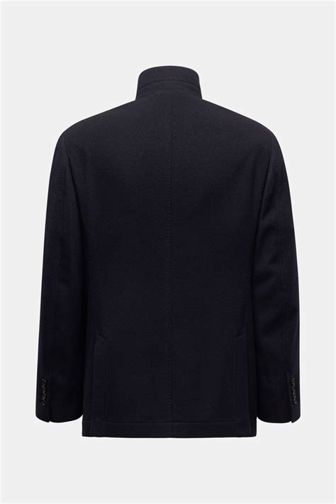 BRUNELLO CUCINELLI Cashmere Jacke Navy BRAUN Hamburg