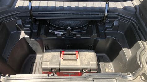 Testing The 2021 Honda Ridgeline’s In Bed Trunk S Storage Space