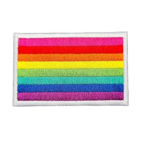 Gay Pride Flag Patch Etsy