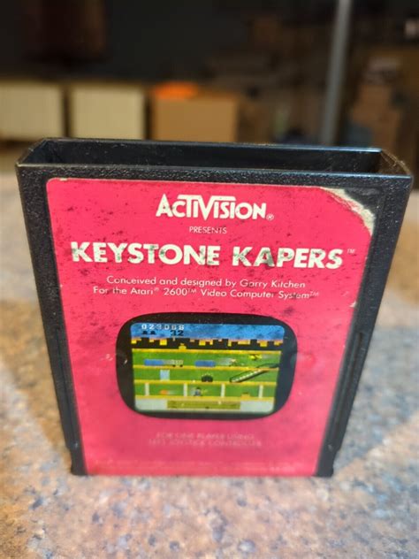 Atari 2600 Keystone Kapers Tested Combine Ship 47875100091 Ebay