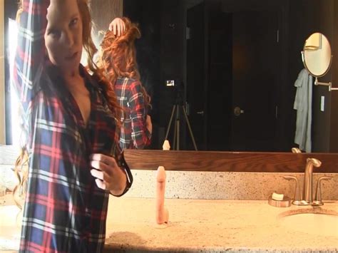 Red Hot MILF Fucks Dildo In Bath Amateur Orgasmic Sex Toy Fun AREA51 PORN