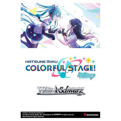 Weiss Schwarz Hatsune Miku Colourful Stage Booster Pack
