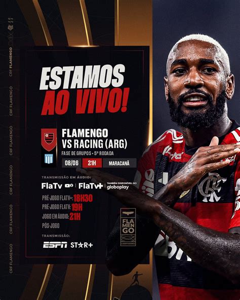 Flamengo On Twitter Estamos Aaaooo Vivaaaa Oo A Transmiss O Mais