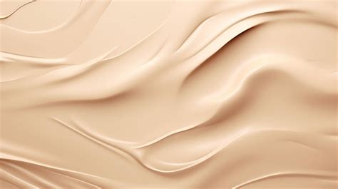 Premium Ai Image Abstract Luxury Cream Background With Liquid Waves
