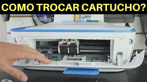 Como trocar Cartuchos HP Multifuncional 3636 e série YouTube